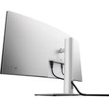 Dell ultrasharp u3824dw 38 curved ultrawide monitor (zilver zwart, 2x hdmi, displayport, 4x usb-a, 2x usb-c, rj-45)