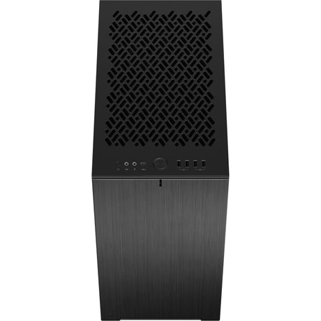 Fractal Design Definieren 7 Mini schwarz solides Midi-Tower-Gehäuse (schwarz | 4x USB-A | 1x USB-C)