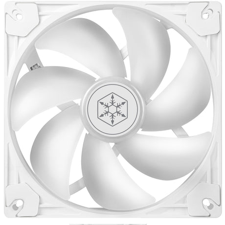 Silverstone Vista 140 ArGB Gehäuselüfter (weiß, 140 x 140 x 25 mm, PWM)