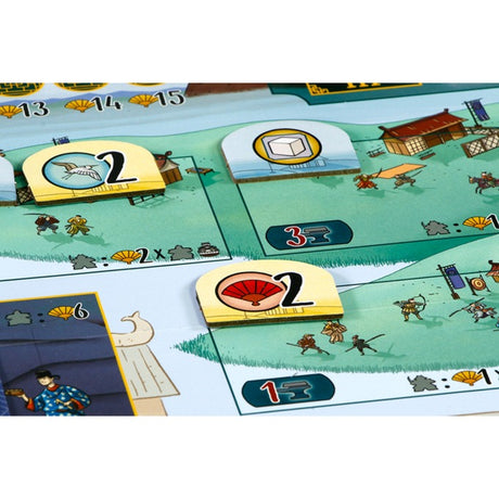 999Games 999 Games Das weiße Schloss von Himeji Brettspiel (niederländisch, 1 – 4 Spieler, 80 Minuten, ab 12 Jahren)