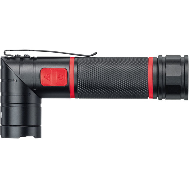 Wiha Taschenlampe mit LED, Laser und UV-Licht (schwarz rot)