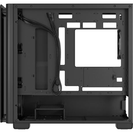 Asus a23 plus Mini-Tower-Gehäuse (schwarz | 2x USB-A | 1x USB-C | RGB | gehärtetes Glas)