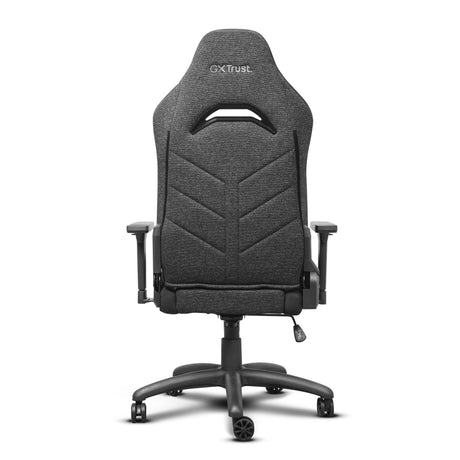 Trust gxt 723 ruya comfortabele stoffen gaming stoel (grijs)