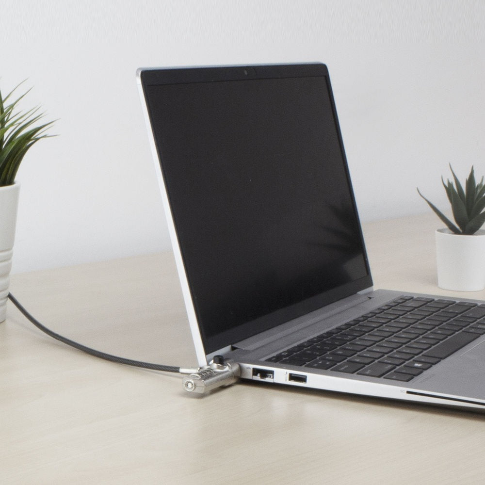Laptopschloss act ac9025 grau 2000 mm