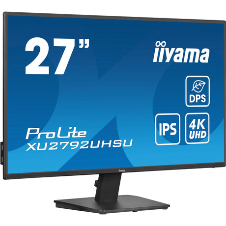 Iiyama Prolite xu2792uhsu-b6 27 4K-UHD-Monitor (schwarz, HDMI, Display-Port, 3x USB-A, USB-B, USB-C)