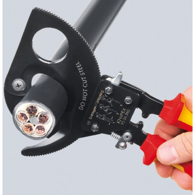 Knipex Knipex -Kabelschere mit Ratschenprinzip 9536280