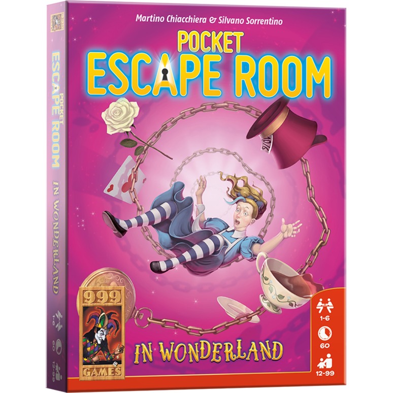 999Games Pocket Escape Room: Im Wunderland Breinbreker