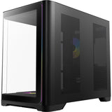 Antec C5 Curve Argb Midi-Tower-Gehäuse (schwarz | 2x USB-A | 1x USB-C | gehärtetes Glas)