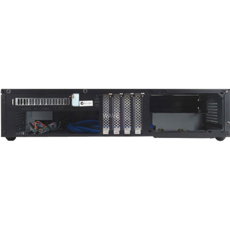 Silverstone milo ml03b Desktop-Gehäuse (schwarz | 2x USB-A)