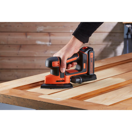 Black+Decker Bdcds18 18 V 1 x 1,5 Ah Maus-Detailschleifer – Bdcds18-qw