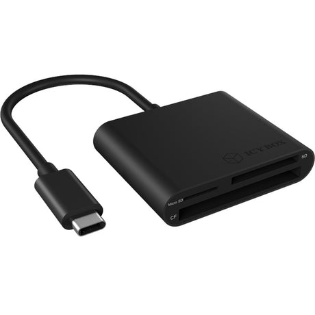 Icy Box ib-cr301-c3 Kartenleser (schwarz, USB Typ-C)