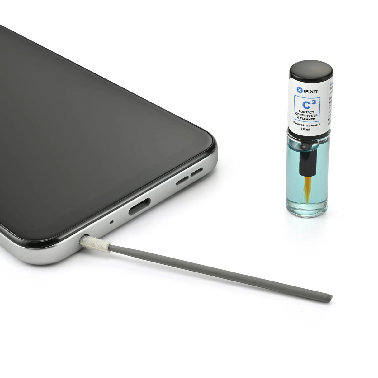 Ifixit Präzisionsreinigungsset Werkzeugset (schwarz blau)