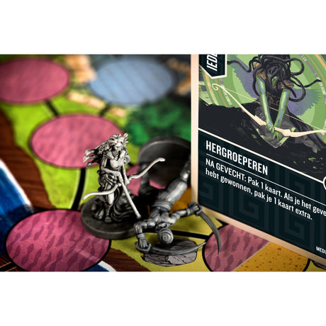 White Goblin Games unübertroffen: Battle of Legends Brettspiel (Niederländisch, 2 – 4 Spieler, 20 Minuten, ab 10 Jahren)