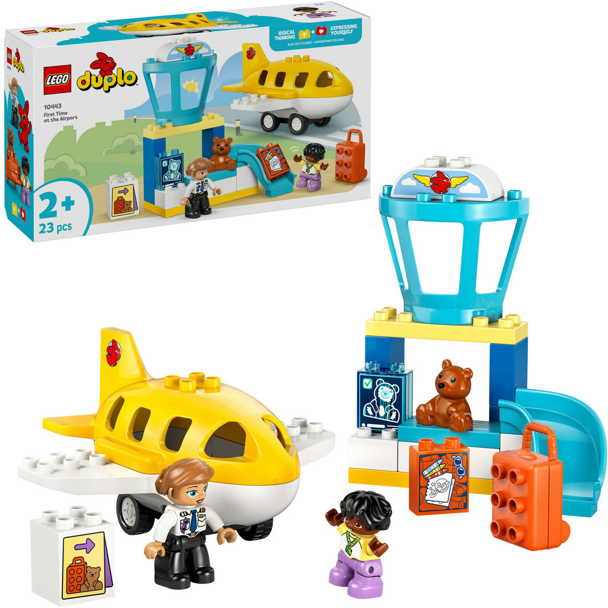 Lego Duplo 10443 zum ersten Mal am Flughafen