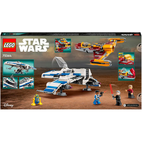 Lego Star Wars – New Republic E-Wing vs. Shin Hatis Starfighter Konstruktionsspielzeug (75364)