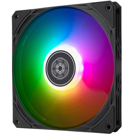 Silverstone Air Slimmer 140 ArGB Gehäuselüfter (schwarz, 140 x 15 x 140 mm, PWM)