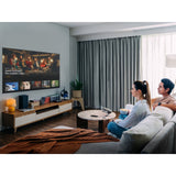 Viewsonic Smart LED tragbarer Projektor mit Harman Kardon Lautsprechern (Schwarz, HDMI, Audio, WLAN, Bluetooth)