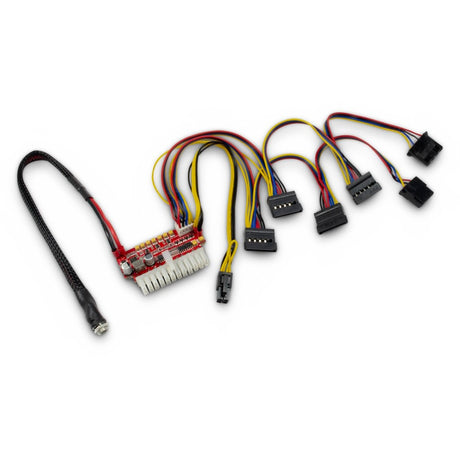 Inter-tech Mini-ITX PSU 200 W NAS DC DC-Adapter (ohne Netzteil, unterstützt Netzteile bis zu 200 W)