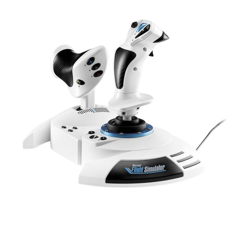 Thrustmaster t.flight Hotas One Microsoft Flight Simulator Edition Joystick (weiß schwarz, PC, Xbox Series X|s)