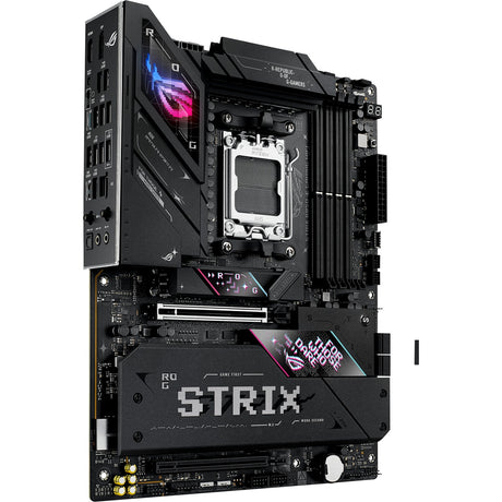 Asus ROG Strix B850-E Gaming WiFi Socket AM5 Motherboard (Schwarz, RAID, 5GB-LAN, Wi-Fi 7, BT, Sound, ATX)