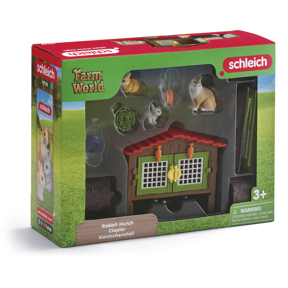 Schleich Farm World Kaninchenstall 42728