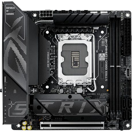 Asus ROG Strix B860-I Gaming WiFi Sockel 1851 Mainboard (RAID, 2,5 GB-LAN, WiFi 7, BT, Sound, Mini-ITX)
