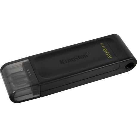 Kingston Data Traveler 70 256 GB USB-Stick (schwarz, DT70 256 GB, USB-C 3.2 Gen 1)