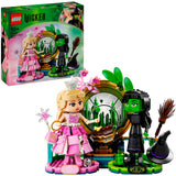 Lego 75682 böse Elphaba- und Glinda-Figuren