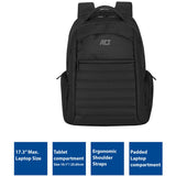 Act Laptoptasche AC8535, schwarze Polyestermischung