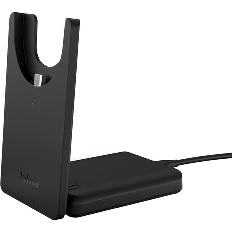 Jabra Evolve2 55 – Link390c MS Stereo mit Ladestation, On-Ear-Headset (schwarz, Stereo, Microsoft Teams, USB-C, Link380c)