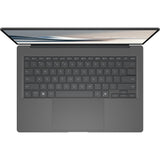 Asus zenbook a14 ux3407qa-qd237w 14 copilot+ laptop (grijs | snapdragon x1-26-100 | adreno gpu | 16 gb | 1 tb ssd)