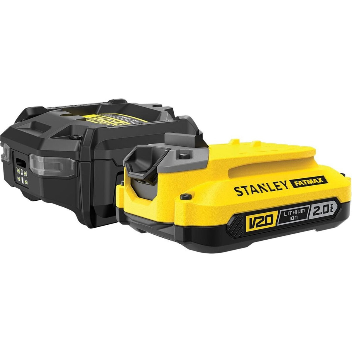 Stanley Fatmax 18V Starterset 1x 2,0Ah Akku + Ladegerät V20