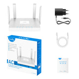 Cudy AC1200 Gigabit-WLAN-Router (weiß, App)