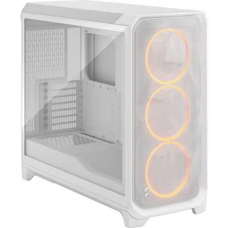 Fractal Design Meshify 3 XL RGB Big Tower Gehäuse (weiß | 2x USB-A | 1x USB-C | RGB | gehärtetes Glas)