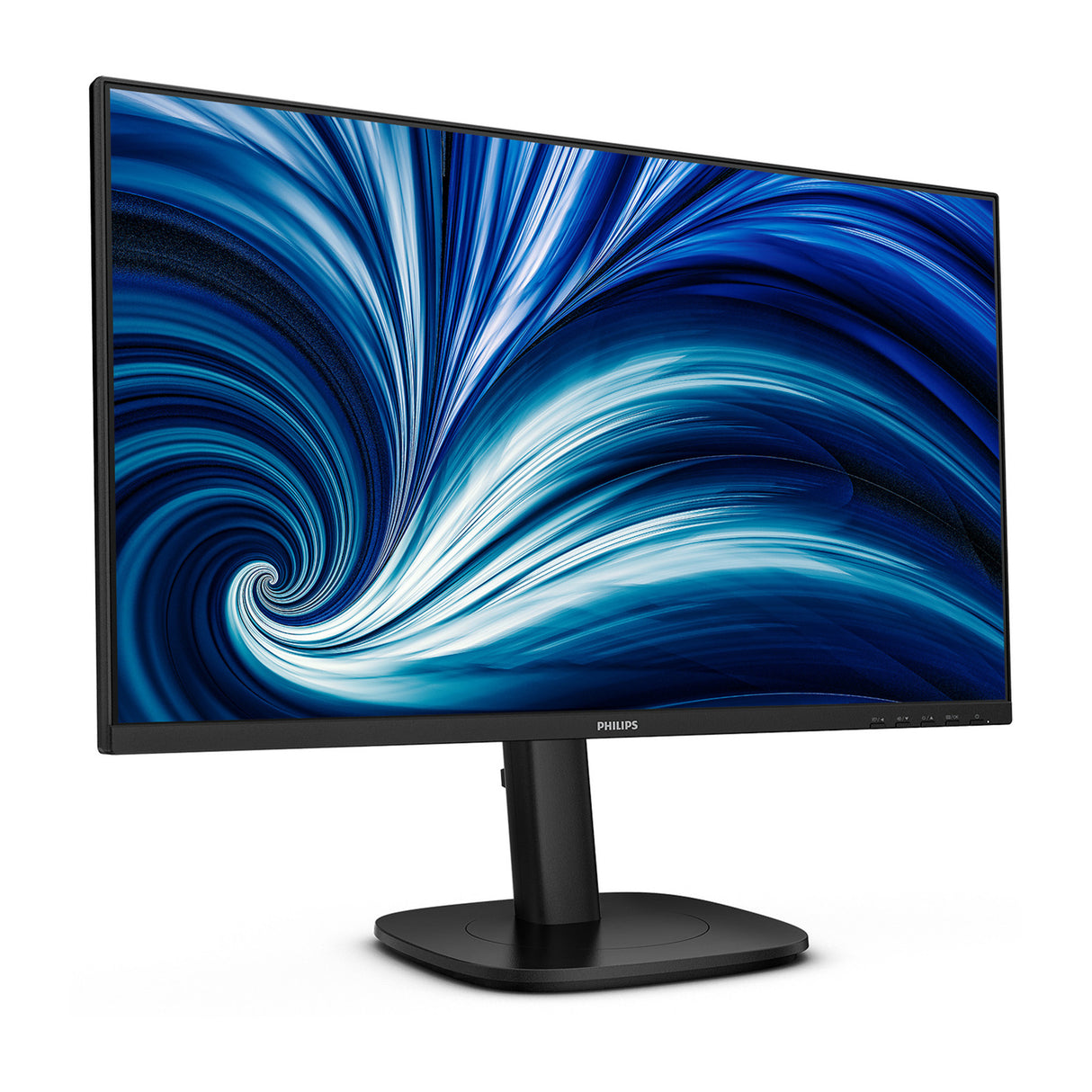 Philips 24b2u3601 00 23.8 monitor (zwart, hdmi, displayport, usb-c, lan, audio, 120 hz)