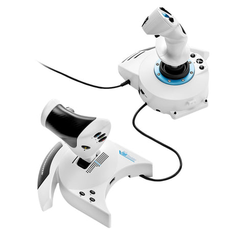 Thrustmaster t.flight Hotas One Microsoft Flight Simulator Edition Joystick (weiß schwarz, PC, Xbox Series X|s)