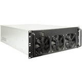 Inter-tech 4f28 Mining Rack, Servergehäuse (schwarz | 2x USB-A)