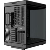 Hyte y70 Midi-Tower-Gehäuse (schwarz | 2x USB-A | 1x USB-C | gehärtetes Glas)