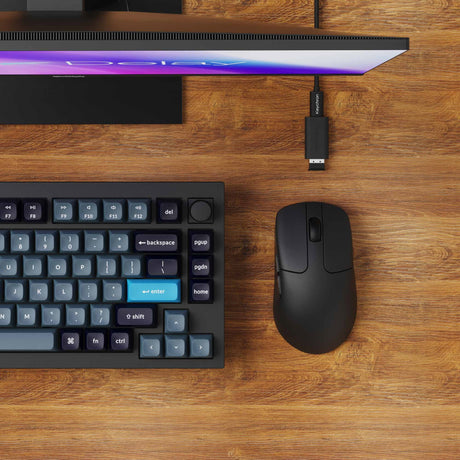 Keychron m2 kabellose Gaming-Maus (schwarz)