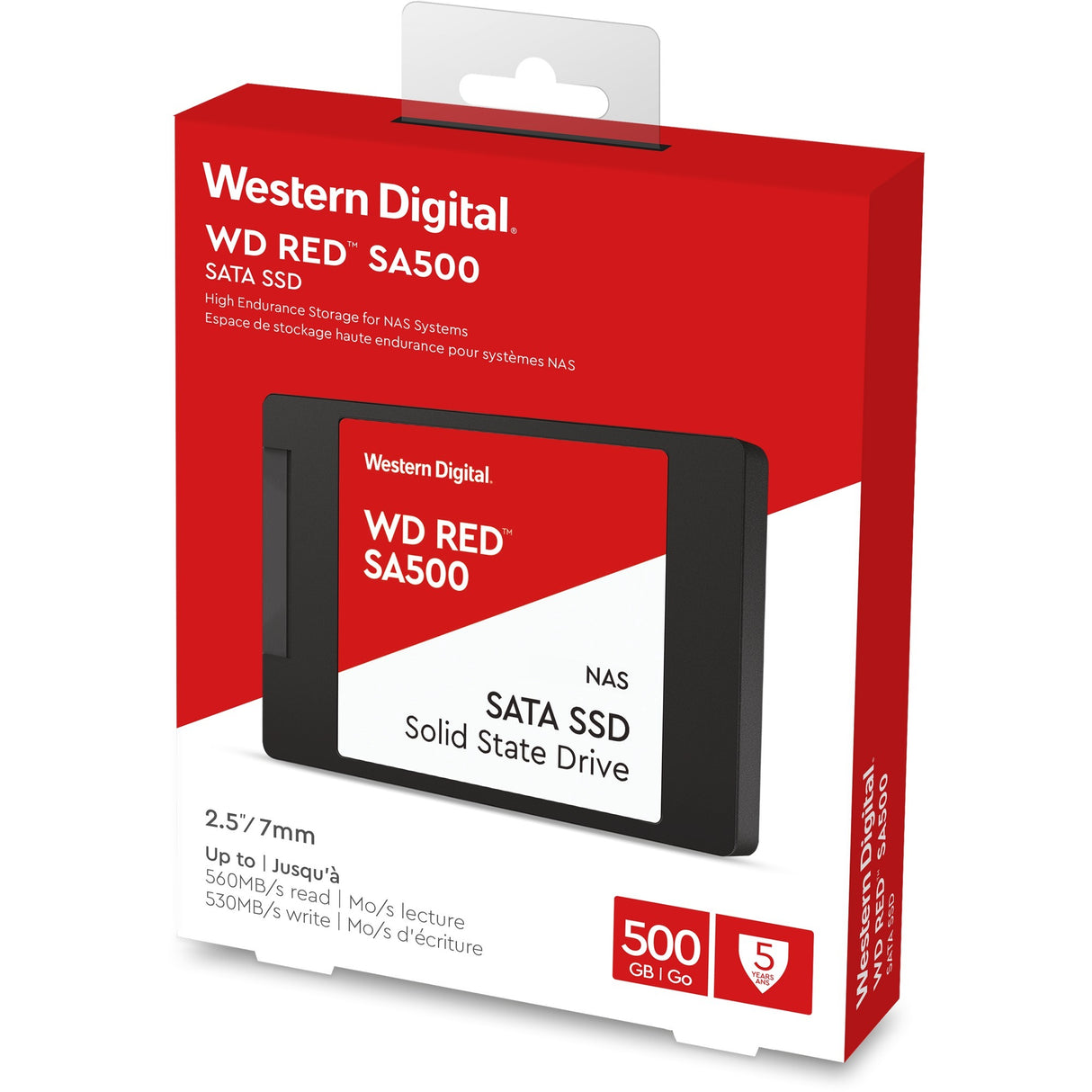 WD rot, 500 GB