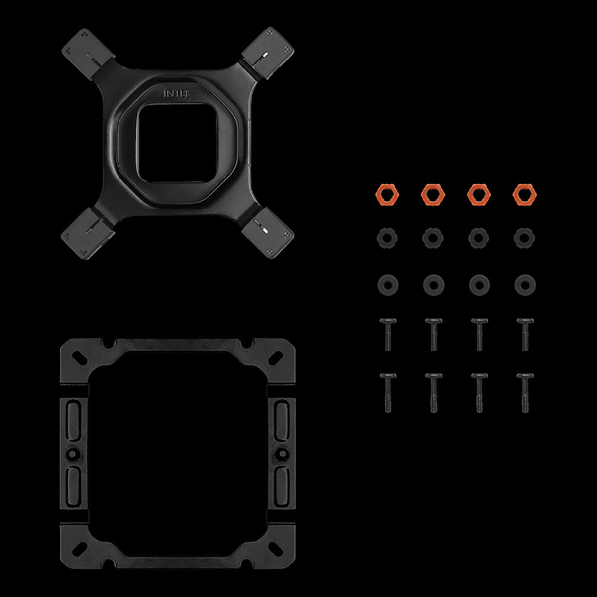 Deepcool ak400 Zero Dark Plus CPU-Kühler (schwarz)