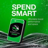 Seagate barracuda 2 tb harde schijf (st2000dm008, sata 600)