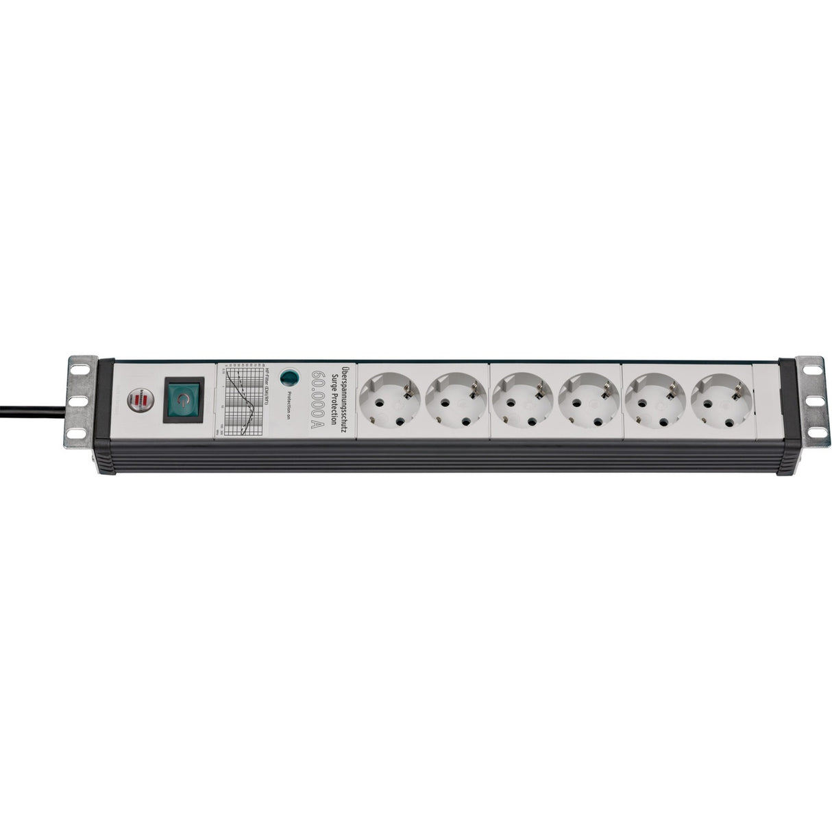 Brennenstuhl Brennenstuhl Premium-Line Socket 6-mal 19 Format