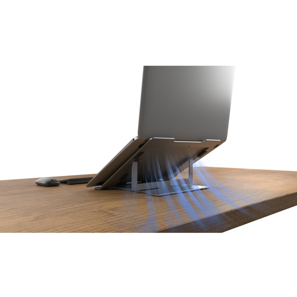 Kensington Easy Riser Laptop-Riser-Ständer aus Aluminium (Aluminium)