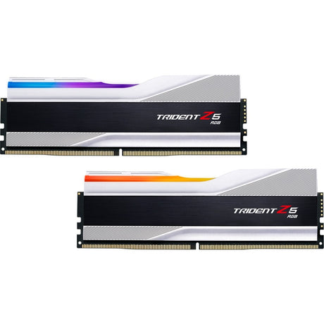 G.skill Trident Z5 RGB 32 GB DDR5-6400 (2x 16 GB) RAM (Silber, F5-6400J3239G16GX2-TZ5RS, XMP 3.0)