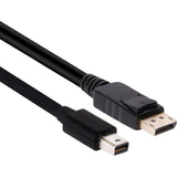 Club 3D Mini DisplayPort - DisplayPort 1.2 Kabel (schwarz, 2 Meter)