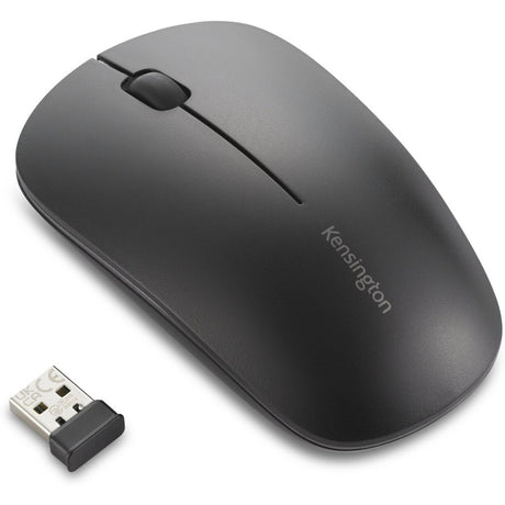 Kensington My230 EQ wiederaufladbare Maus – kabellos – mittelgroß (schwarz, Bluetooth, 2,4 GHz)