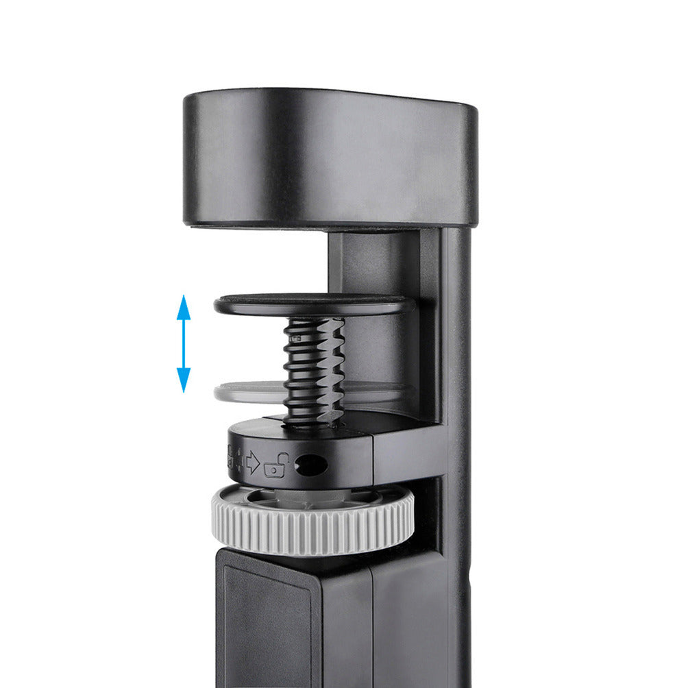 Neomounts ds22-840bl6 Tischsteckdose mit Klemme, 1,4 m, Innenbereich, Typ F, Kunststoff, schwarz, Stromversorgung