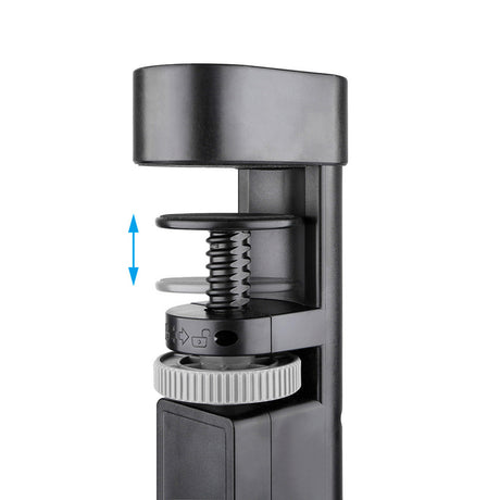 Neomounts DS22-840BL6 Tischsteckdose mit Klemme und USB-C- und USB-A-Anschlüssen – Schnelllade-Steckdosenleiste (schwarz)