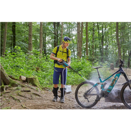 Gardena Aquaclean 24 18 V P4A Solo Hochdruckreiniger (Grau Türkis, 14800-55, Batterie nicht im Lieferumfang enthalten)